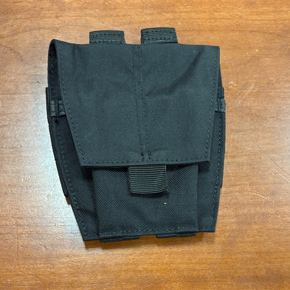 Black 5.11 double handcuff molle pouch